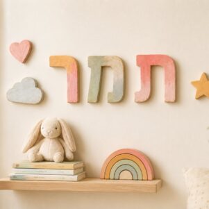 חיתוך אותיות וצורות